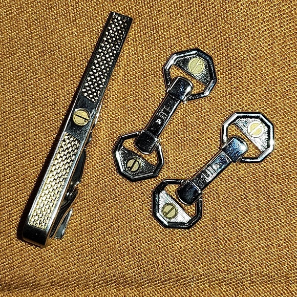 Dunhill Rare cufflinks set Authentic - Picture 9 of 12